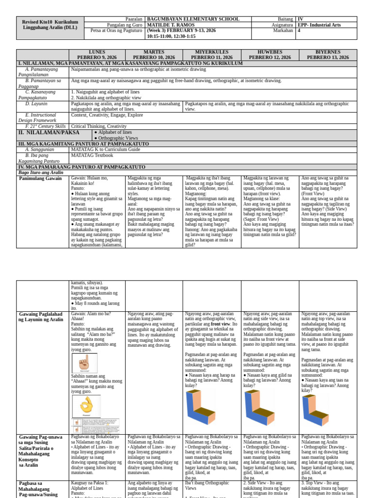 q4 Epp DLL Week 3 | PDF