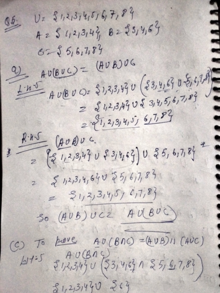 Class 11 Exercise 1.3 Part 2 | PDF