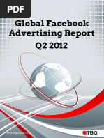 TBG Digital Global Facebook Advertising Report Q22012