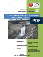 Eutrofización en El Río Rímac (Artículo)