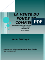 La Vente Du Fond de Commerce 12