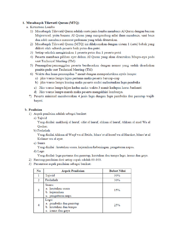 MTQ | PDF