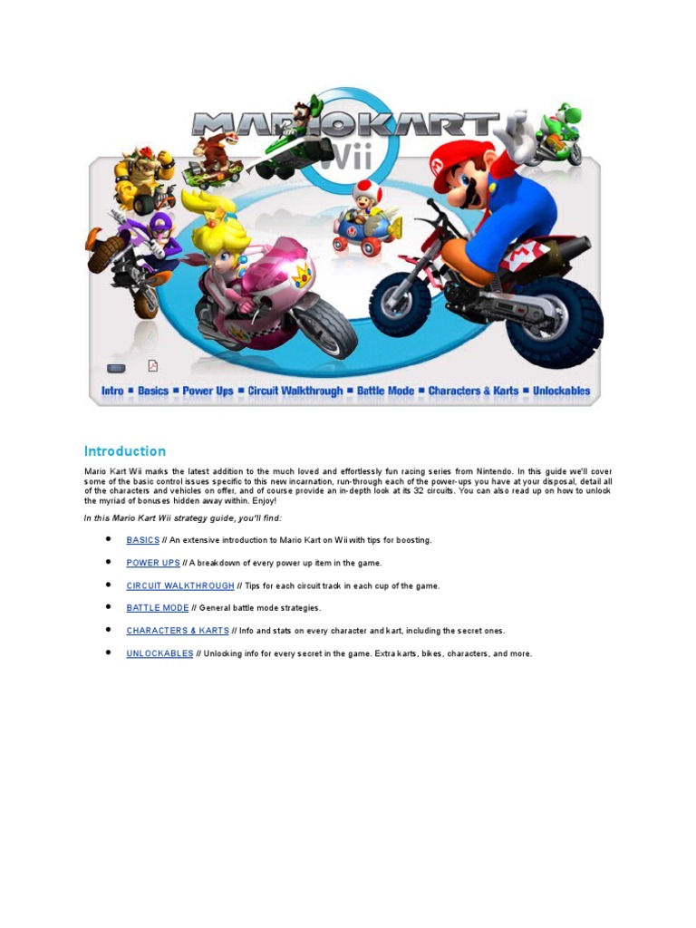 Mario Kart Wii Manual Vs Automatic