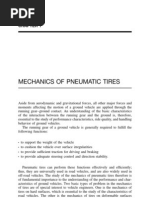 Pneumatic Tyre Mechanics