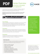 KACE K Series Overview