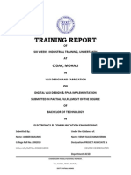 Training Report - Amber Bhaumik