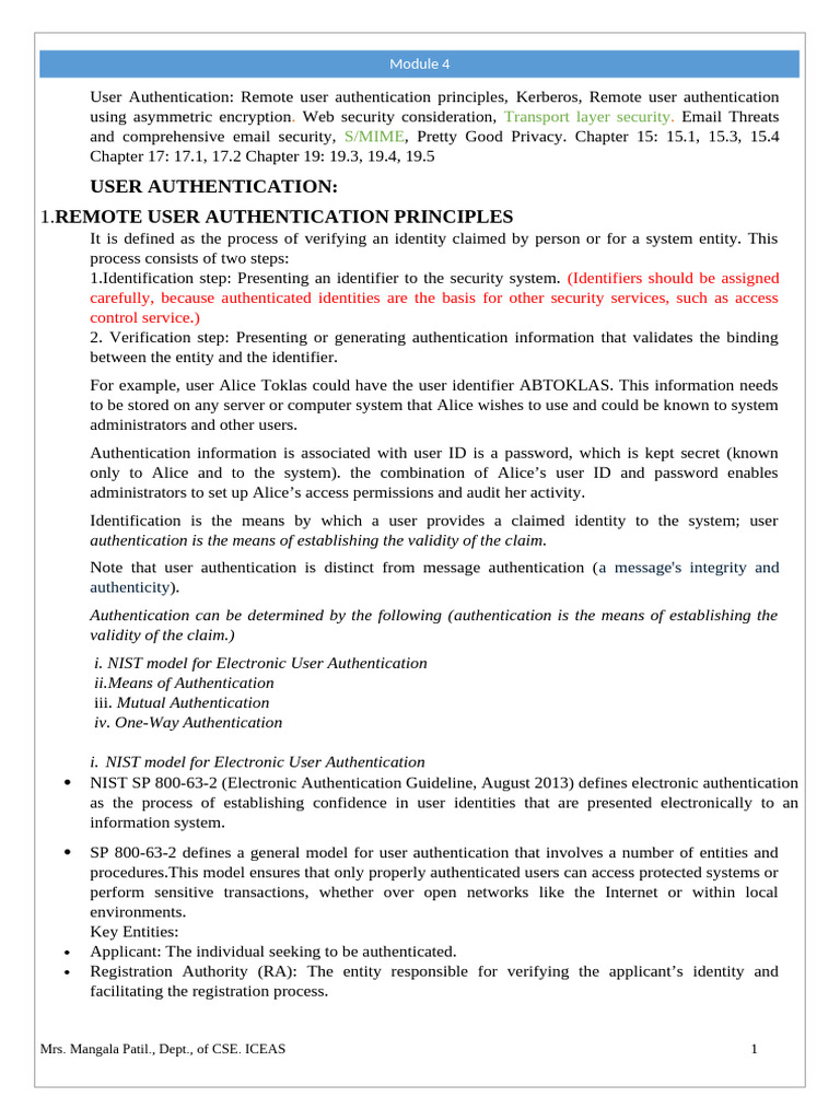 Mod4 CNS | PDF | Password | Authentication