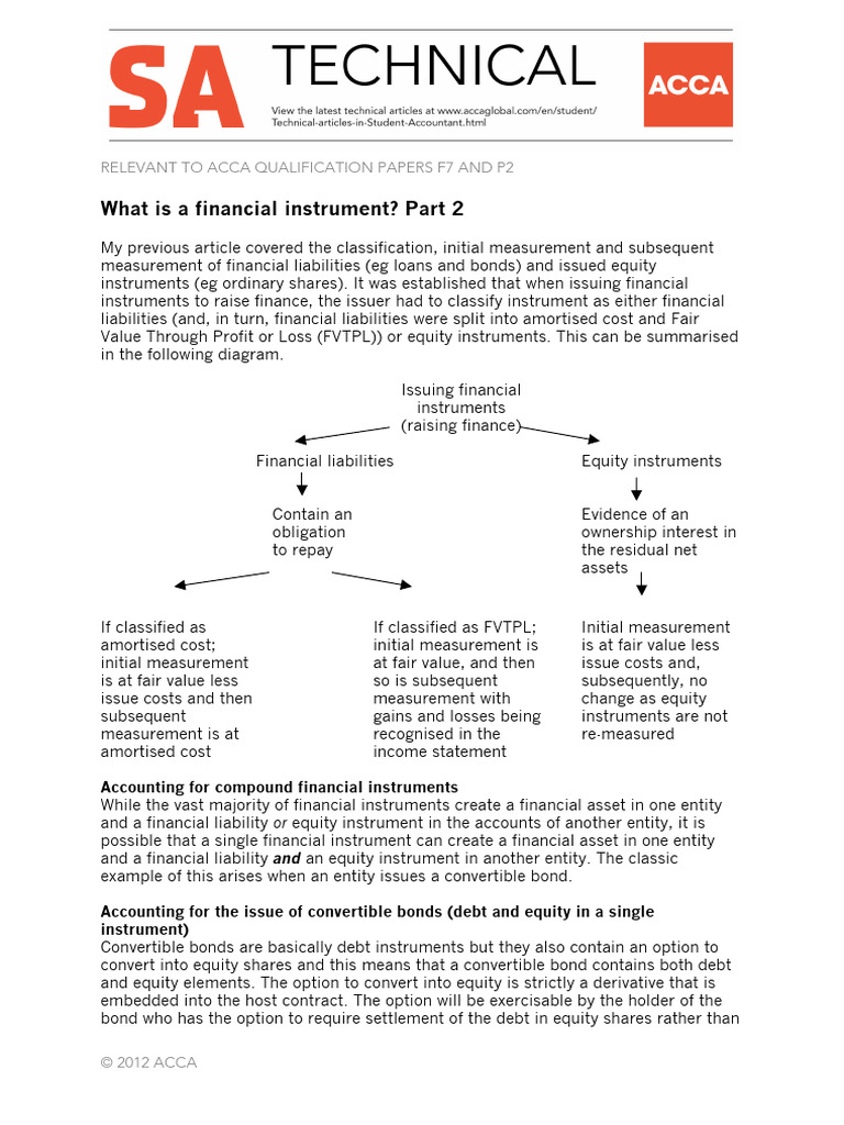 4 Sa - Aug12 - f7p2 - Instruments | PDF | Equity (Finance) | Fair Value