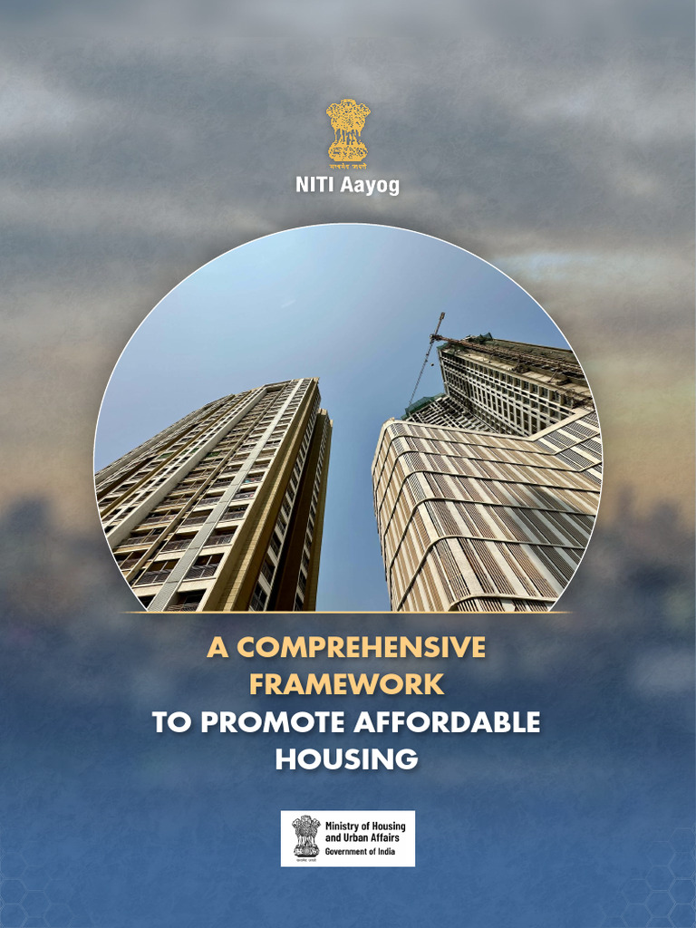 Affordable Housing - Comprehensive Framework - NITI | PDF | Affordable ...