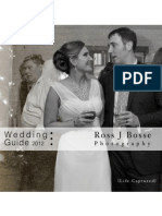 Ross J Bosse Photography 2012 Wedding Guide