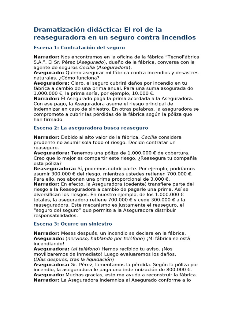La Reaseguradoras | PDF | Seguro | Reaseguro
