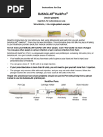 Humulin R U-500 KwikPen User Guide | PDF | Syringe | Injection (Medicine)