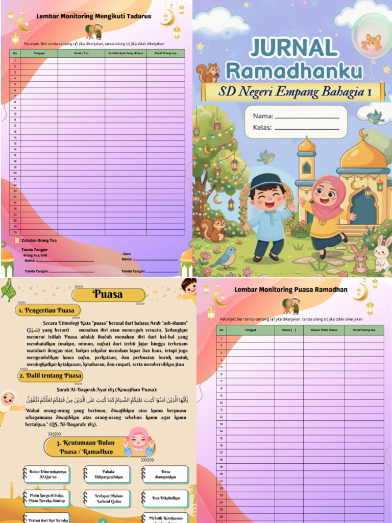 Jurnal Ramadhan EB 1-1 | PDF
