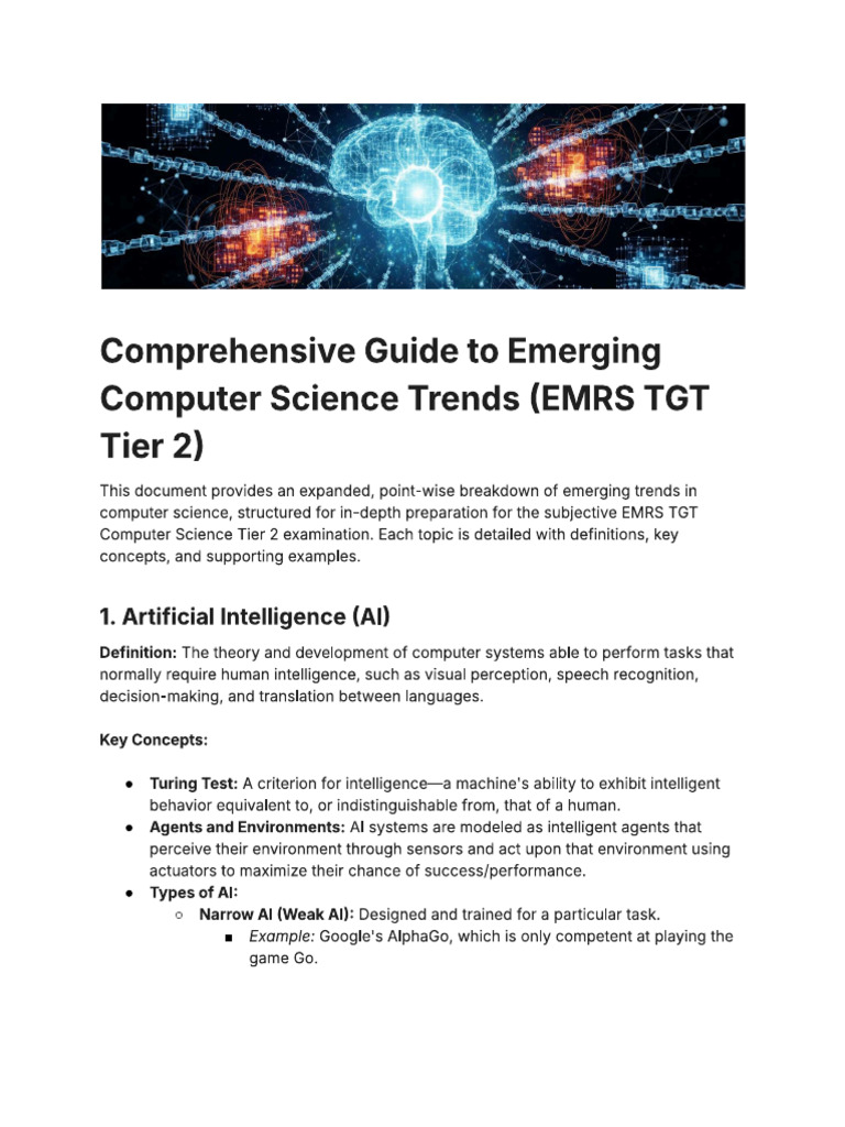 Emerging Trends | PDF