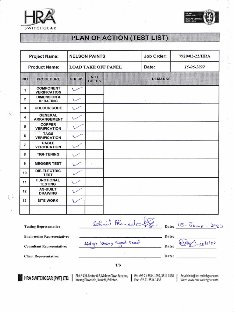 Test List | PDF