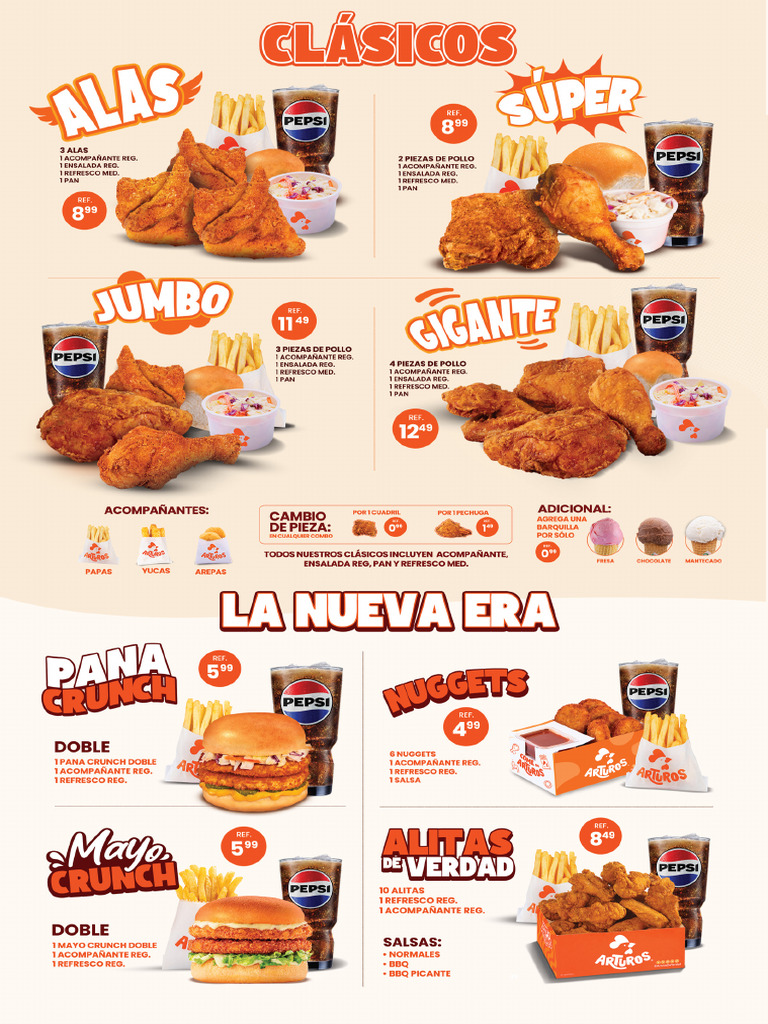 Menu Impreso Regular - Final | PDF