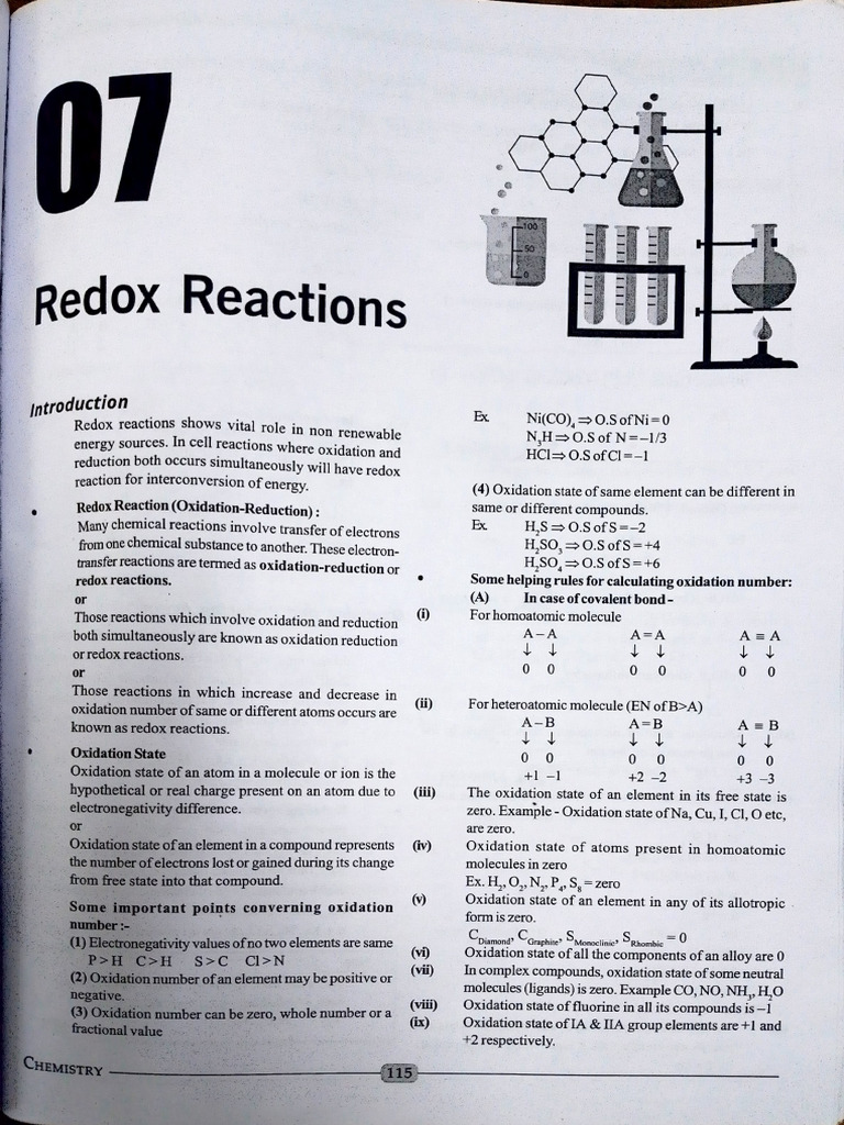 Redox Reaction - Module2 | PDF | Redox | Chemical Compounds
