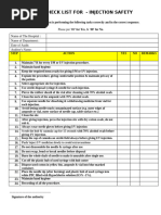 APhA Injection Technique Assessment Form | PDF | Injection (Medicine ...