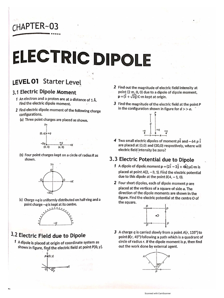 Electric Dipole ADV | PDF