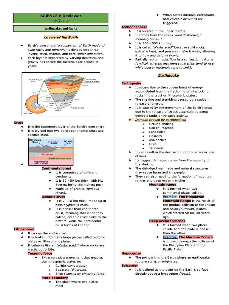 SCIENCE8 Reviewer 4th Quarter | PDF