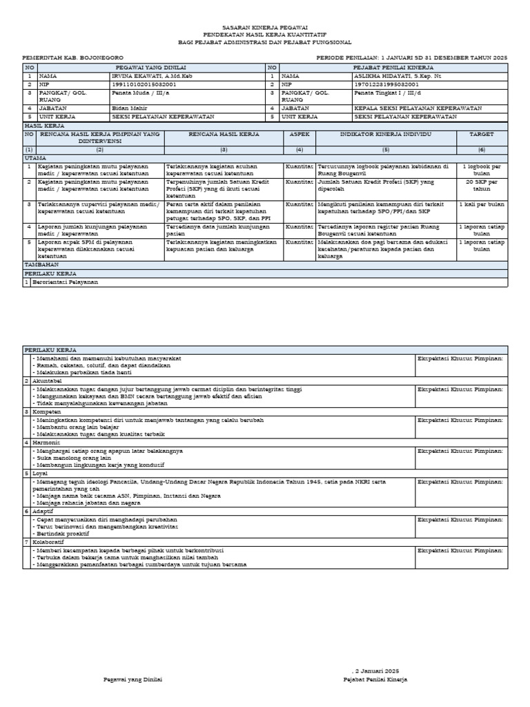 RHK SKP 2025 Irvina | PDF