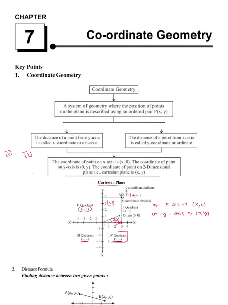 Coordinate Geometry New X | PDF
