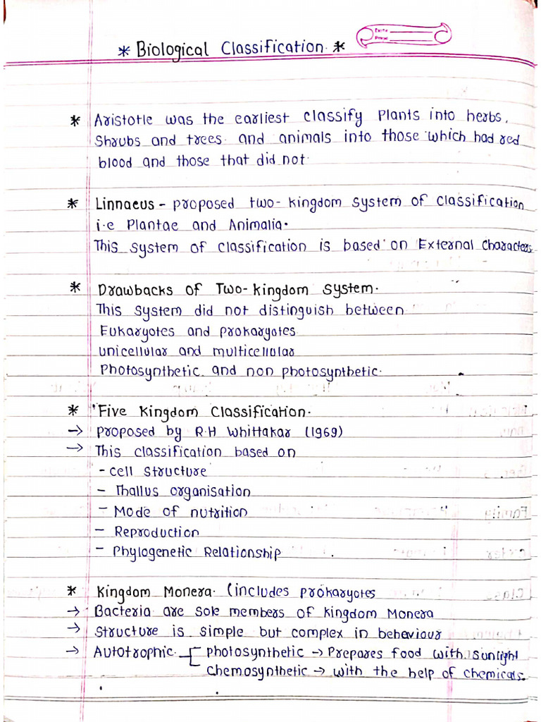 Biological Classification | PDF