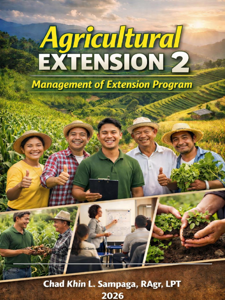 Extension 2 Module Miderm | PDF | Agriculture | Evaluation