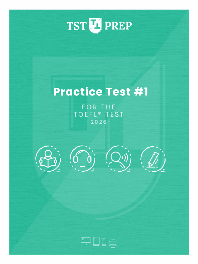 TOEFL TESTマラソン TOEFL Complete Test 1 2026-1-22 | PDF | Volcano | Atmosphere Of Earth