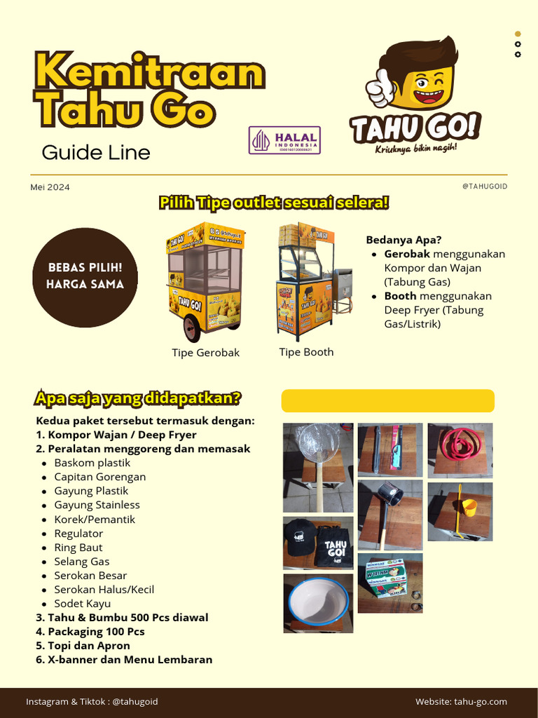 Guideline Kemitraan Tahu Go Jan 2025 | PDF