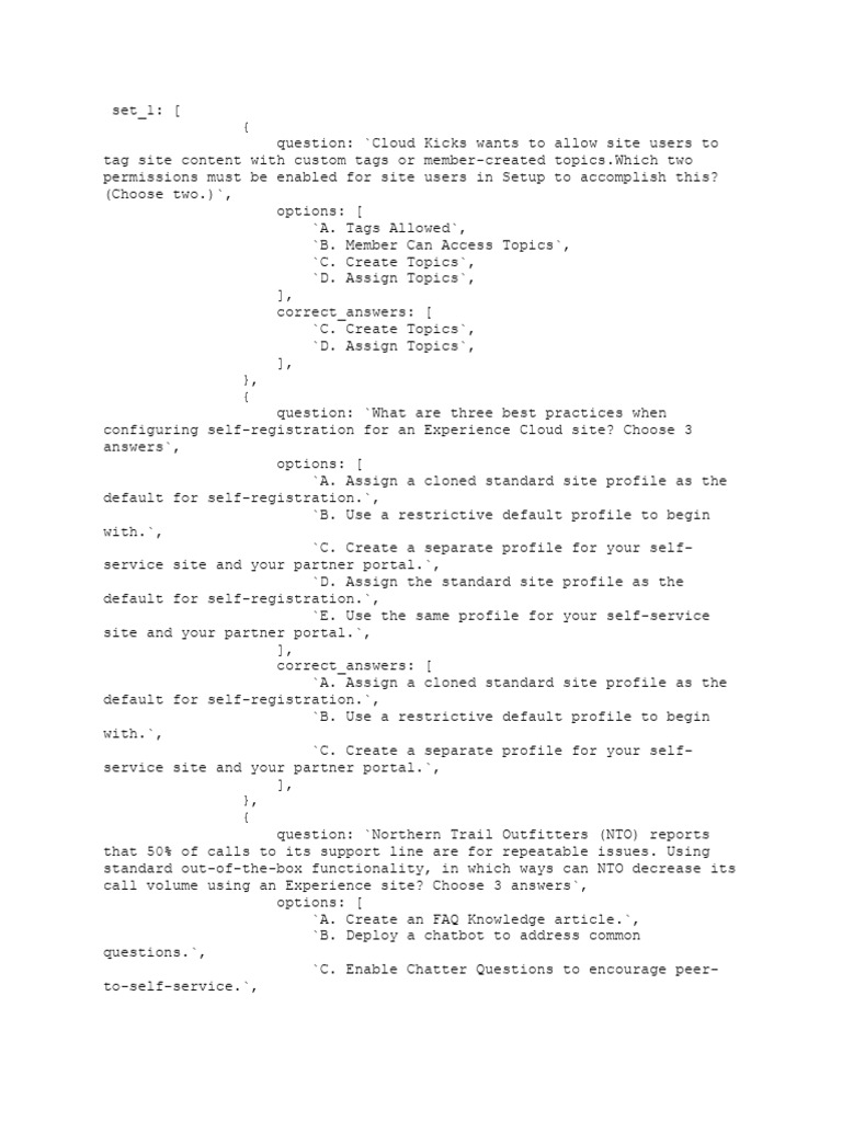 Set 1 | PDF | Cloud Computing | Metadata
