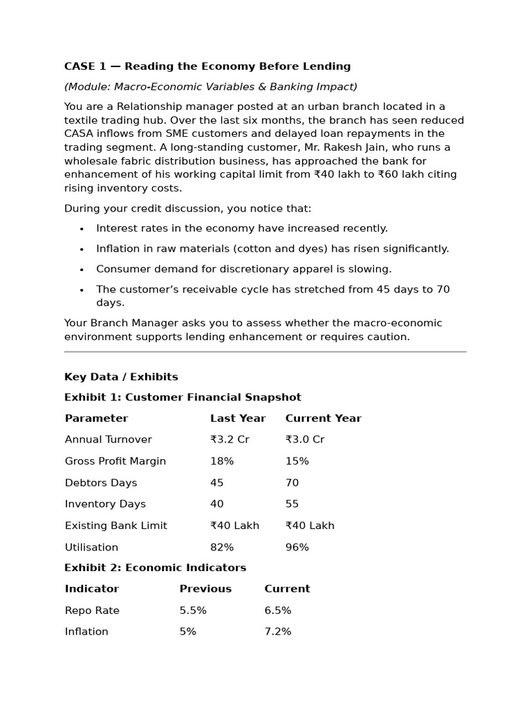 Module 1 Assignment | PDF | Macroeconomics | Banks