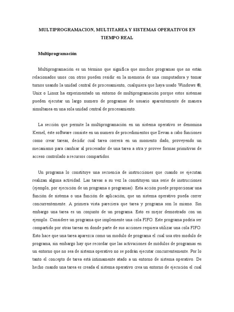 Basic Os | PDF