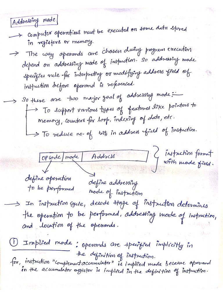 COA Notes Part 8 | PDF