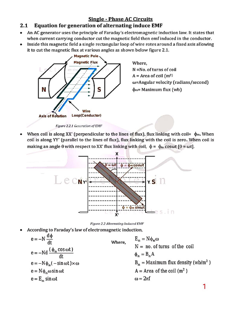Study Material - Unit 2 & 3 | PDF