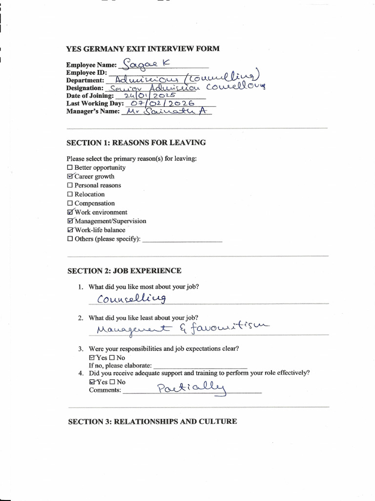 Ex Form | PDF