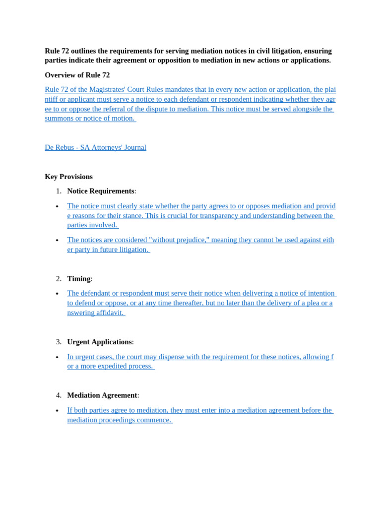 Rule 72 | PDF