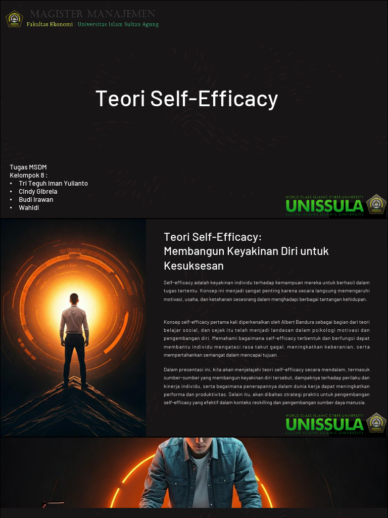 Teori Self Efficacy | PDF