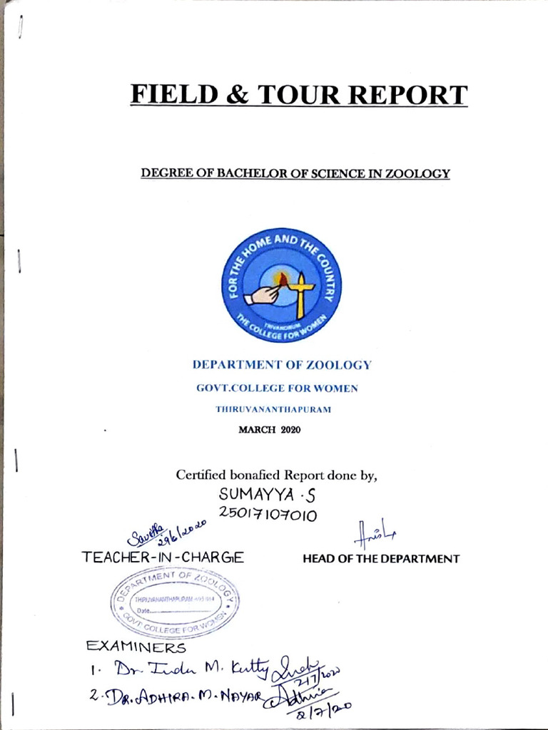 Tour Report 2019 | PDF