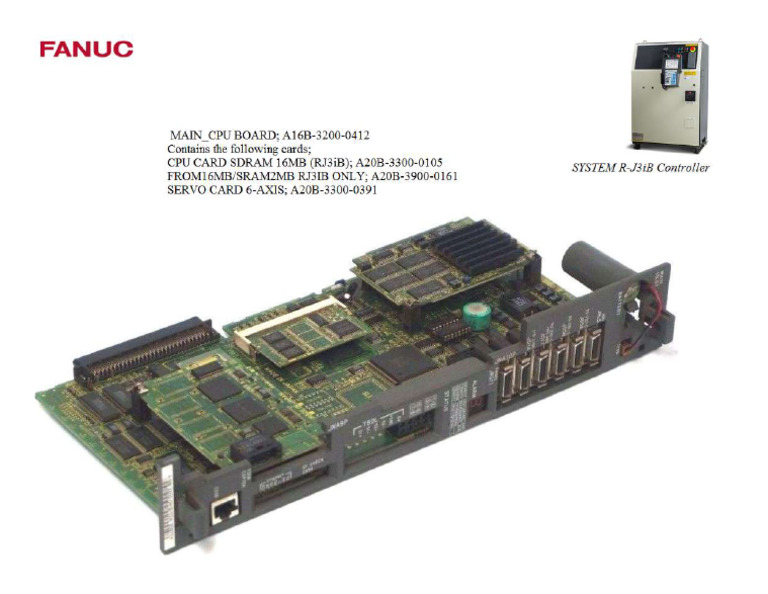 R-J3iB Main CPU Board | PDF
