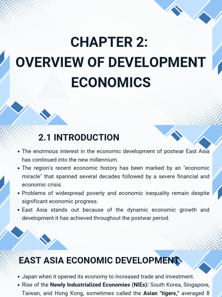 Chapter 2 Overview of Development Economics | PDF | Purchasing Power ...