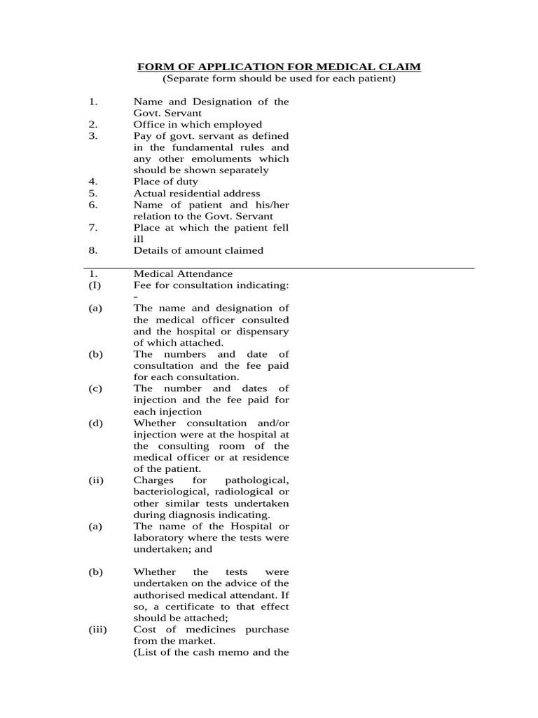Medical Claim | PDF | Hospital | Expense