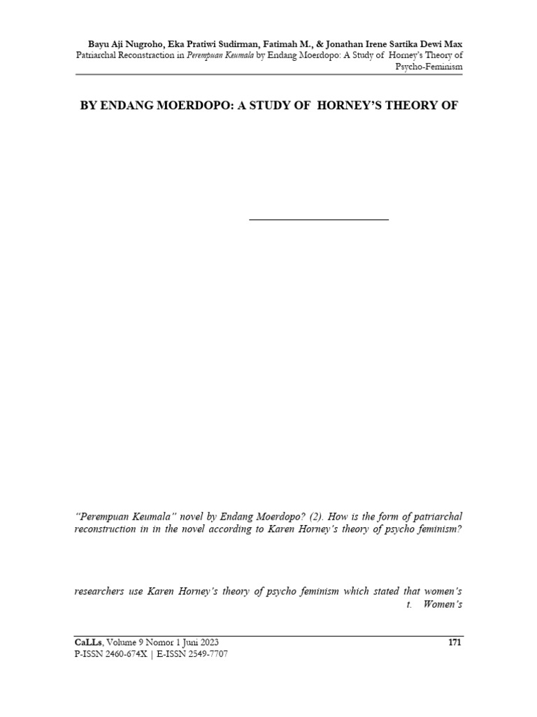 Patriarchal Reconstruction | PDF | Feminism | Gender Studies