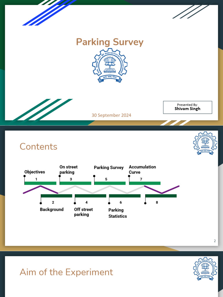 Parking Survey | PDF | Parking | Transport