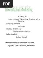 Download Mcdonalds by Rehan Yousaf SN10041619 doc pdf