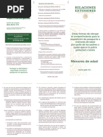 Formato OP-7 para Pasaporte Mexicano | PDF | Pasaporte
