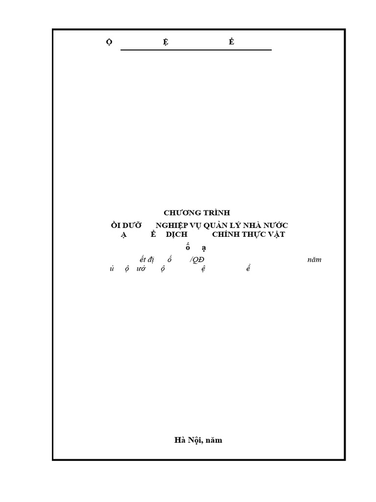 Chuong Trinh KDVC Thuc Vat (Final) | PDF