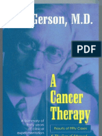 A Cancer Therapy Results of Fifty Cases