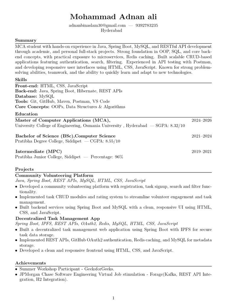MD Adnan Ali Uceou-2 | PDF | My Sql | Java Script