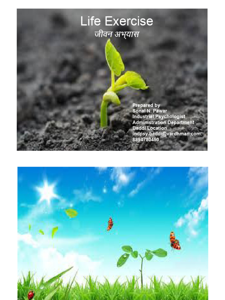Life Exercise | PDF
